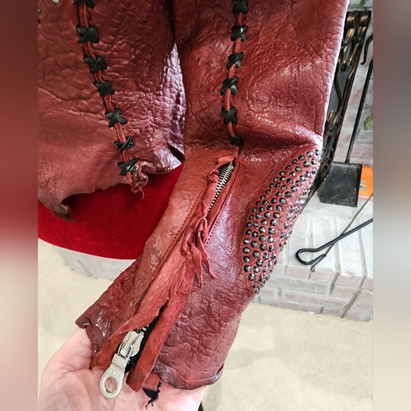 Eleven 11 Women's Custom Leather Jacket, sz Med - Picture 9 of 15